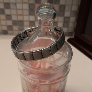 Silvertone Metal Bracelet